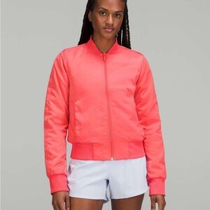 *NWT* Lululemon Non-Stop Bomber Jacket (Pale Raspberry)